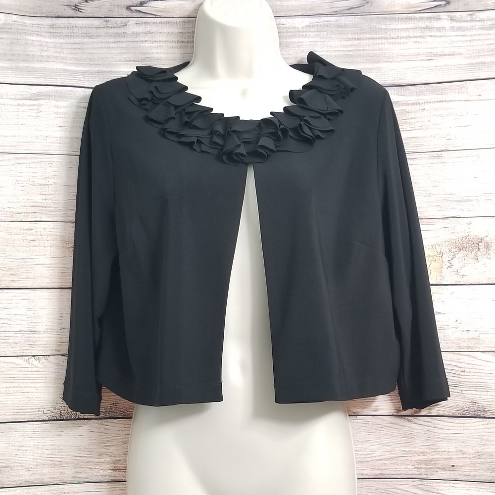 🌹NWOT JULIAN TAYLOR Cropped Shrug Sweater Jacket